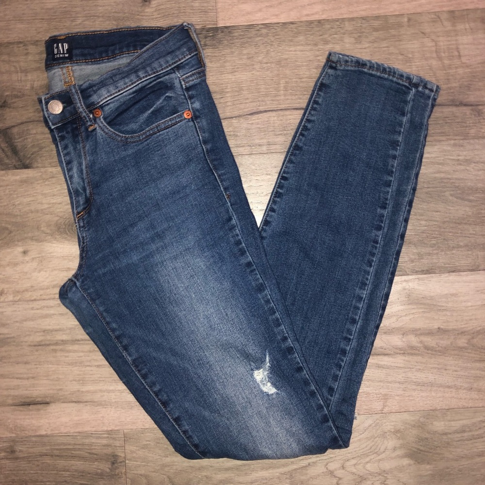 GAP Distressed Jeans